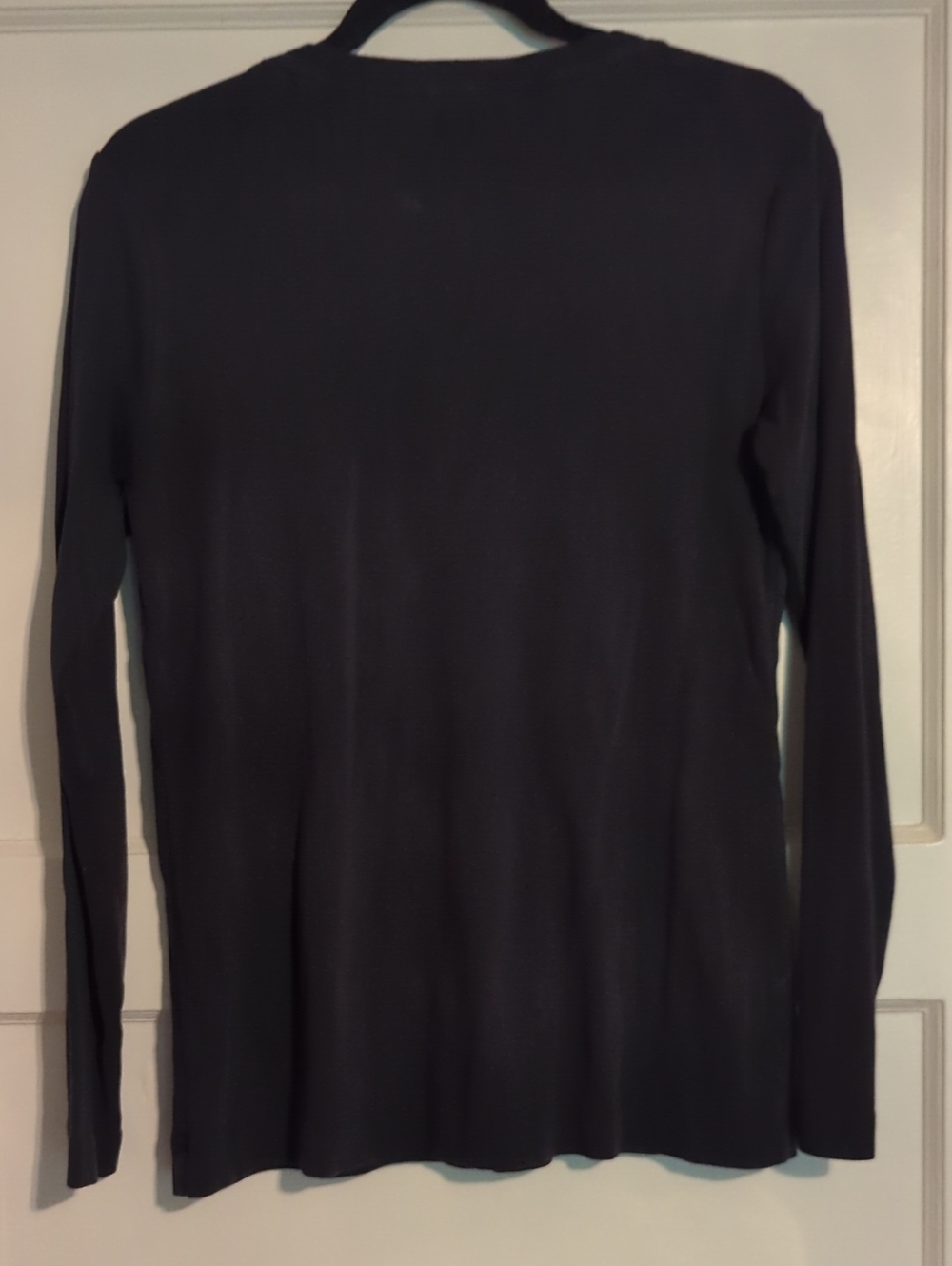Duluth Trading Co Black Henley Top - Picture 4 of 4